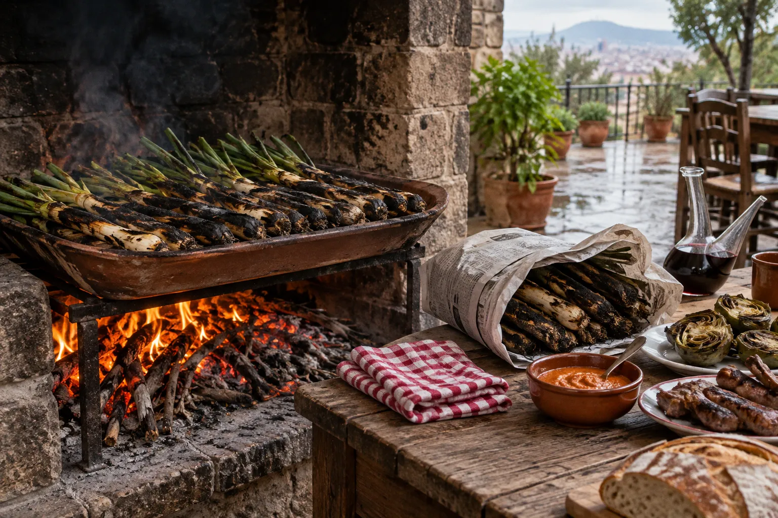 Calçotada en casa: lista de imprescindibles para el éxito
