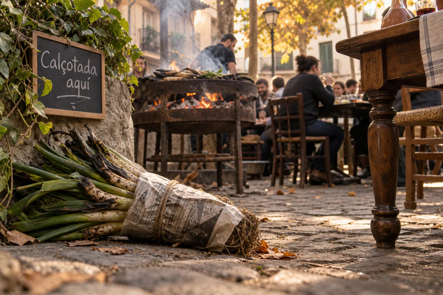 Calçotada en restaurante o masía: qué opción encaja mejor