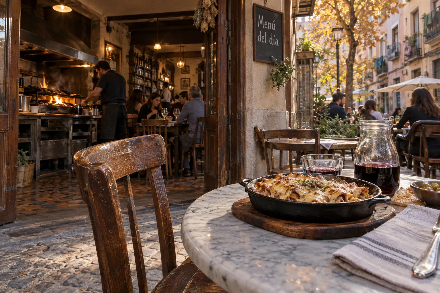 Casas de comidas en Barcelona: ruta por los menús de siempre