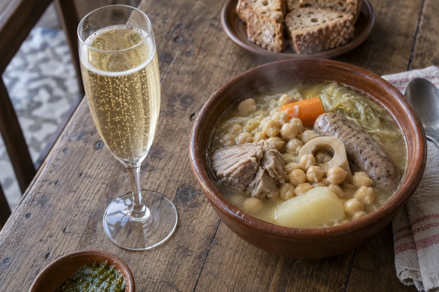 Cava con platos de cuchara: errores que arruinan el maridaje