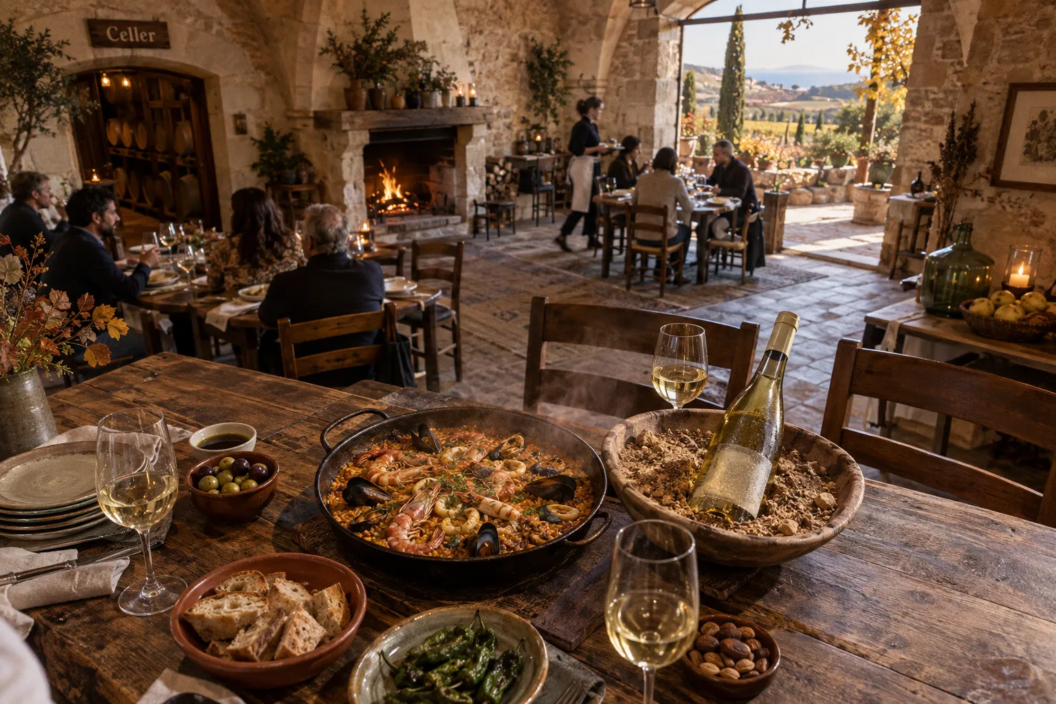 Vinos blancos de Alella: cómo maridar con pescados y mariscos